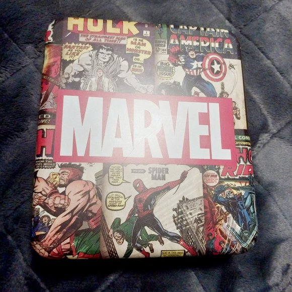 Super hero genuine leather Trifold wallet - Picture 3 of 8